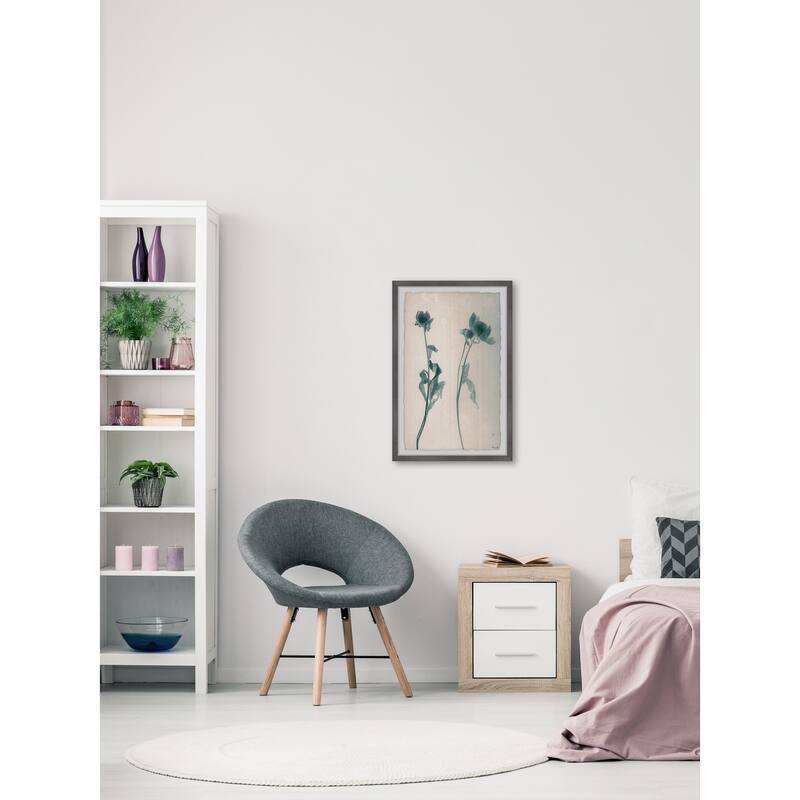 Tall Stems Framed Print