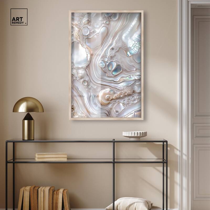 Fluid Preciousness II Shadowbox by Art Remedy