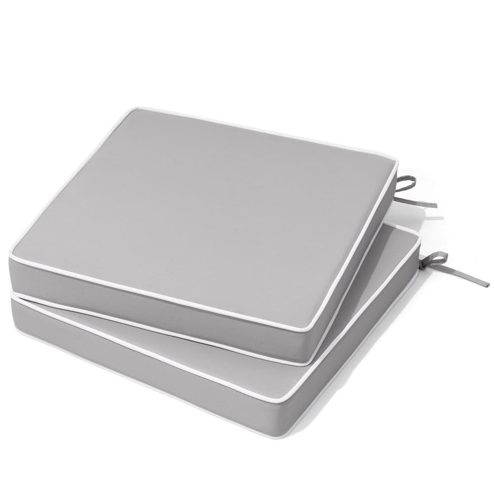 VredHom 17''/18.8'' Square Outdoor Chair Pad (Set of 2/4)