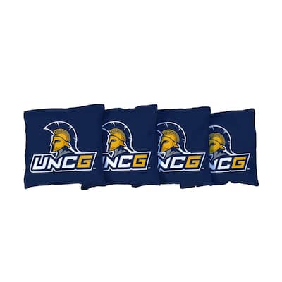 North Carolina Greensboro Spartans Blue Cornhole Bags