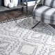 preview thumbnail 15 of 61, Nuloom Vasiliki Moroccan Shag Tasseled Area Rug