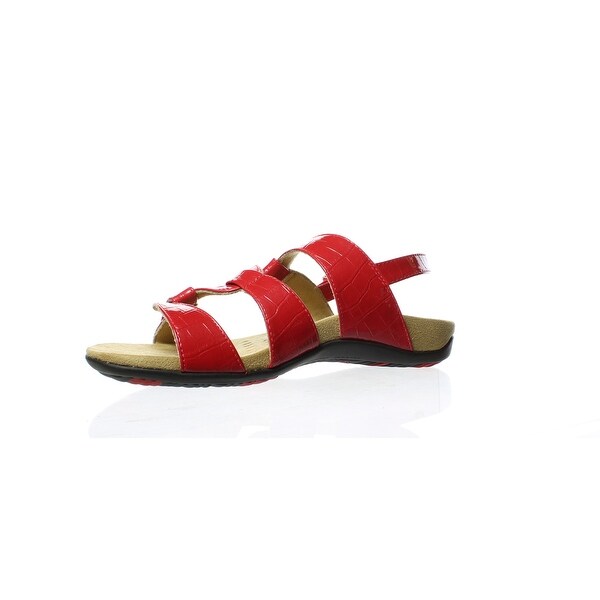 red croc sandals