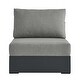 preview thumbnail 5 of 25, Tahoe Patio Aluminum Modular Armless Chair