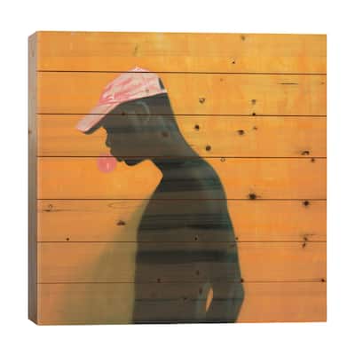 Time Moves Slow Print On Wood by Alexander Grahovsky - Multi-Color