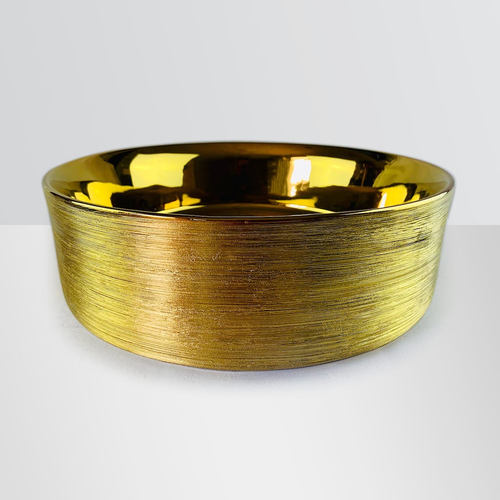 Belleza Imperial Jewel Golden Vessel Sink