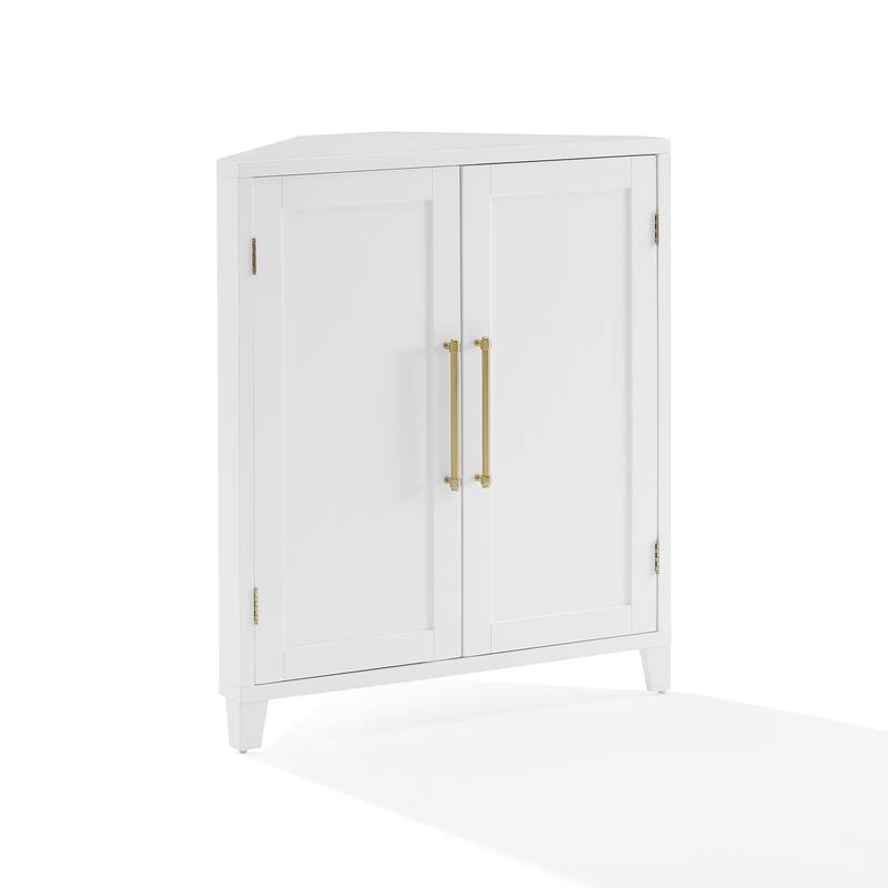 Crosley Roarke Stackable Corner Kitchen Storage Pantry - Overstock ...