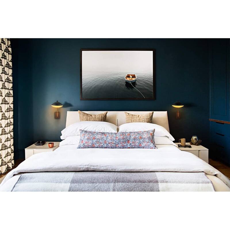 Giglio Swing Arm Bedroom Wall Sconces Modern Black Plug-in or Hardwired Sconce Lighting with USB Charge Port-Set of 2