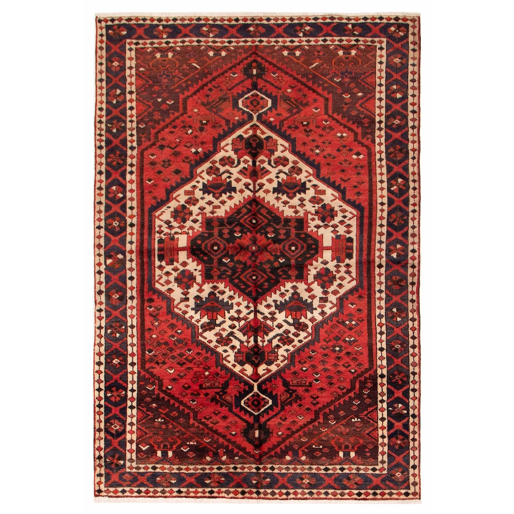 Kayseri Vintage Red Rug 5'5" x 8'1" - 5'5 x 8'1