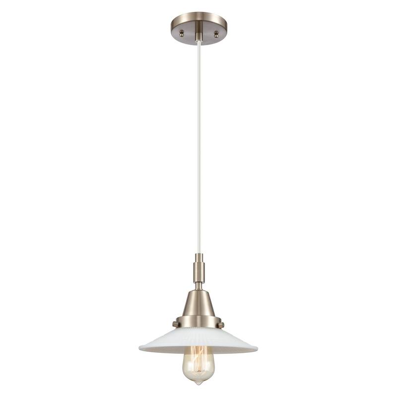 Innovations Lighting 447-1P-G1 Halophane 9" Wide Mini Pendant with