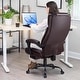 preview thumbnail 9 of 19, BOSSIN Big and Tall Office Chair Executive Heavy Duty Home Chairs with Foot Rest Ergonomic,High Back and Lumbar Support