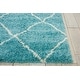 preview thumbnail 27 of 120, Nourison Brisbane Large Diamond Geometric Modern Shag Area Rug