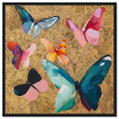 Spectrum of Wings Canvas by Art Remedy