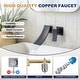 preview thumbnail 6 of 29, WOWOW Single Handle Wall Mounted Bathroom Basin Faucet