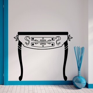 Walplus Black Table Furniture Sets Wall Sticker Wall Art Nursery Decal