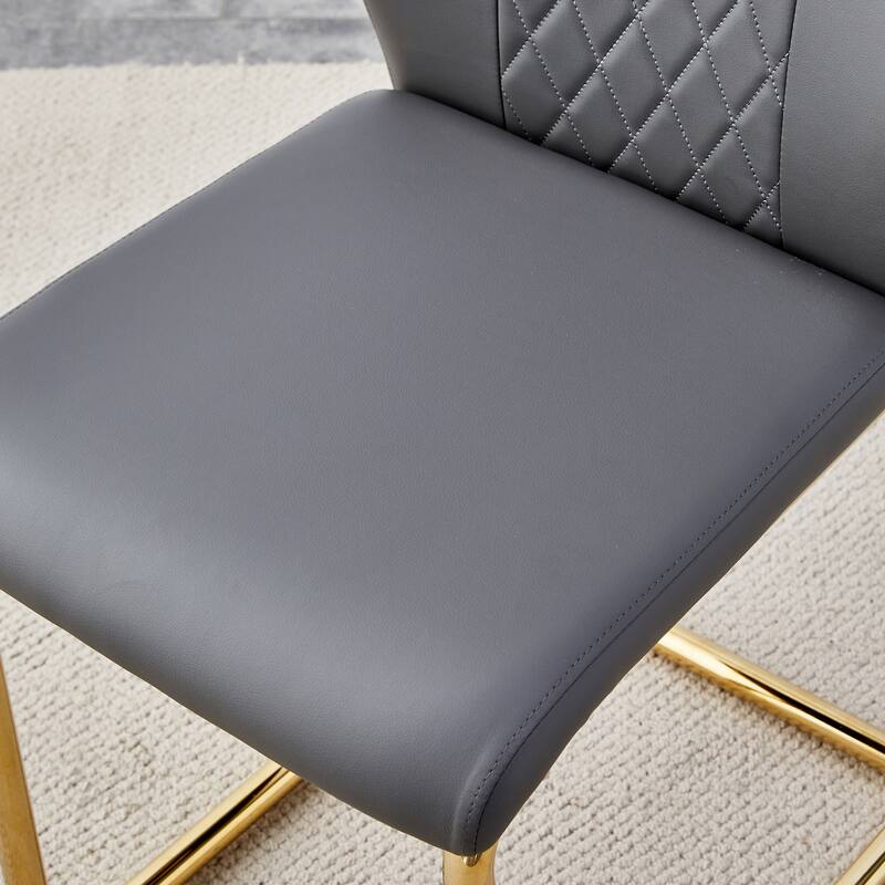 Faux Leather Dining Chairs