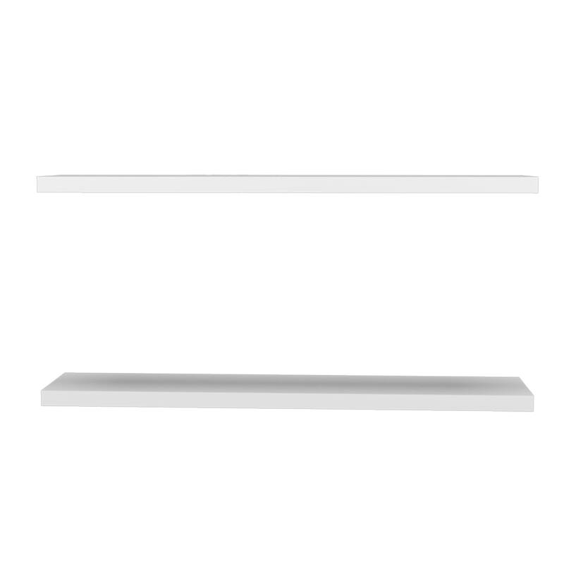 Greer floating shelf in melamine x2