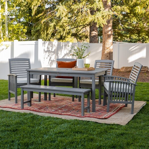 Acacia Outdoor 6-piece Dining Set by Havenside Home. Opens flyout.