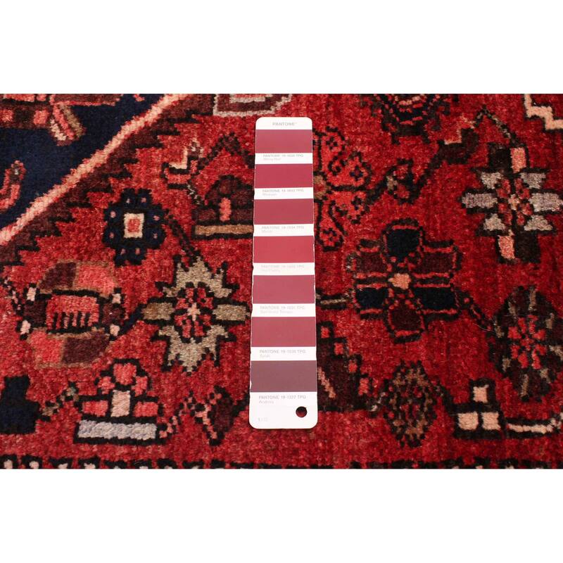 ECARPETGALLERY Hand-knotted Anadol Red Wool Rug - 3'1 x 10'1