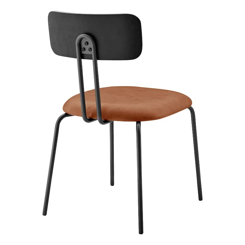 NPD Furniture Judith PU Dining Side Chair (Set of 4)