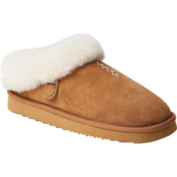 shearling clog slippers