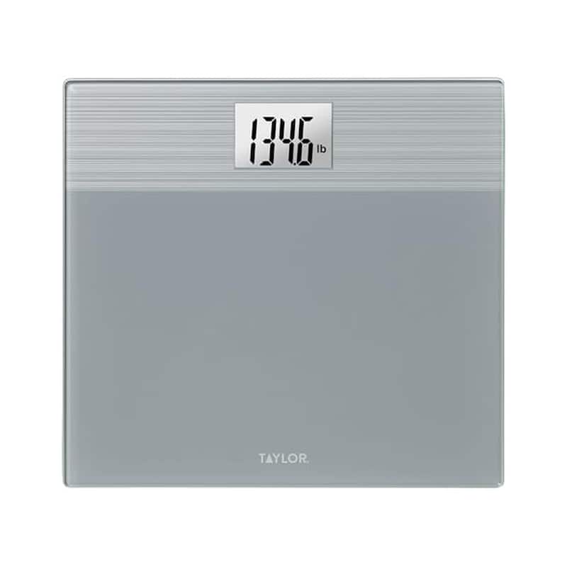 Taylor Digital Wide Platform Bathroom Scale - Grey
