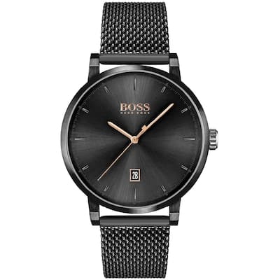 Hugo Boss Men's Confidence Black Dial Watch - 1513810 - 6 (36)