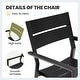 preview thumbnail 8 of 18, 7/9/11/13-Piece Set Outdoor Aluminum Dining Table with Umbrella Hole and Stackable Chairs