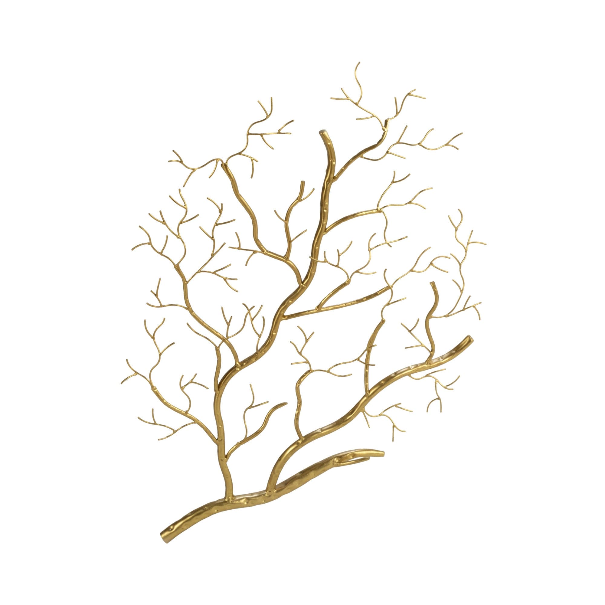 Shop Gold Metal Branch Wall Decor Overstock 31492616