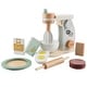 preview thumbnail 7 of 5, Hey Play Wooden Toy Mixer for Kids Kitchen Playset - 9-Piece Toddler Cooking Set for Ages 3 and Up