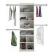 preview thumbnail 10 of 26, Systembuild Evolution Rochon Closet Storage System
