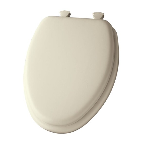 Shop Bemis 113EC Elongated Cushioned Vinyl Soft Toilet Seat with Easy