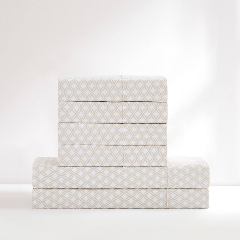 Lush Decor Eternity Neutral Sheet Set