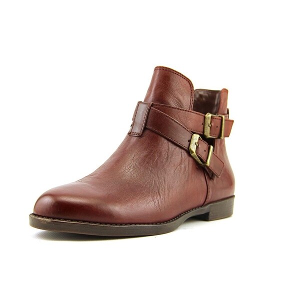 Bella Vita Raine Women Round Toe Leather Red Bootie