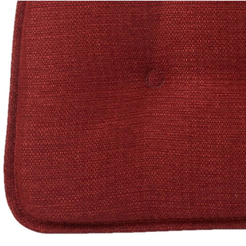 Klear Vu Non-Slip 15" x 16" Omega Tufted Dining Chair Cushion Set