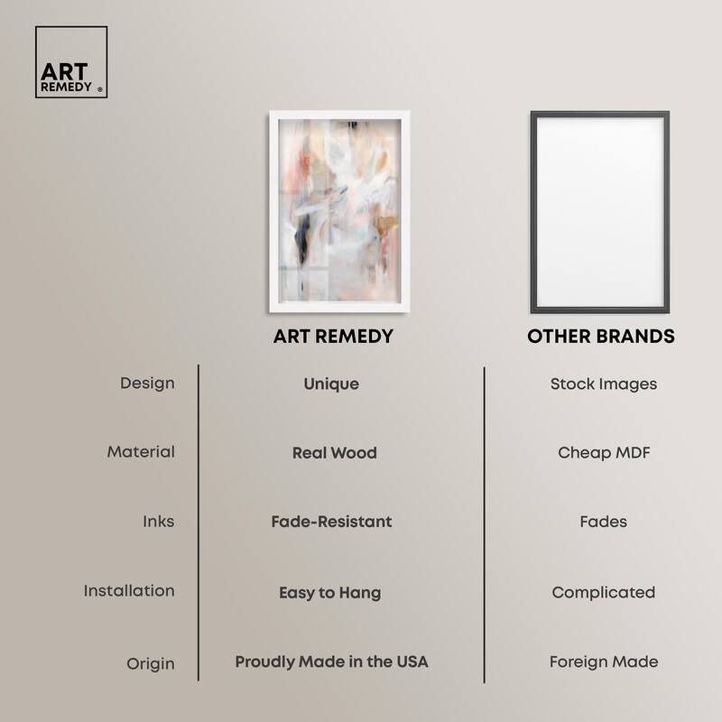 Drifting Colors II Shadowbox by Art Remedy