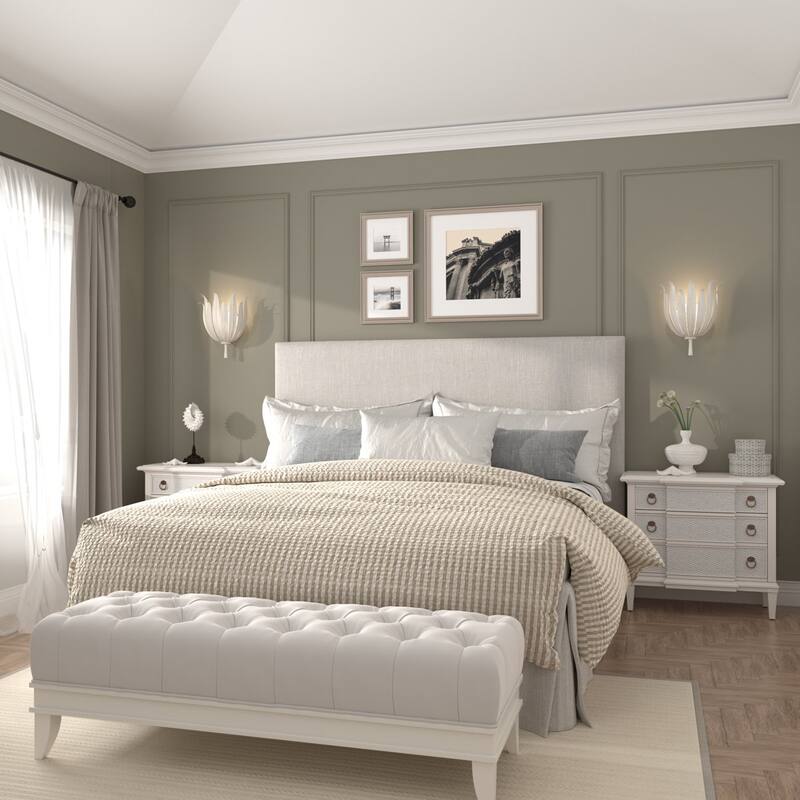 Acroma 2-set Steel Dimmable Steel Wall Sconce with Floral Design