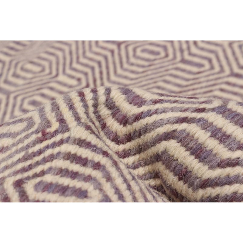 Nevada Purple Kilim 5'0" x 8'0" - 5'0 x 8'0