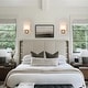 preview thumbnail 3 of 17, 1-Light Modern Ivory Fabric Wall Sconce