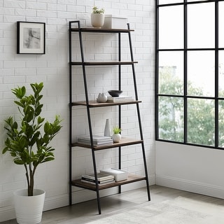 Middlebrook Lahuri 72-inch Open Ladder 5-shelf Bookshelf