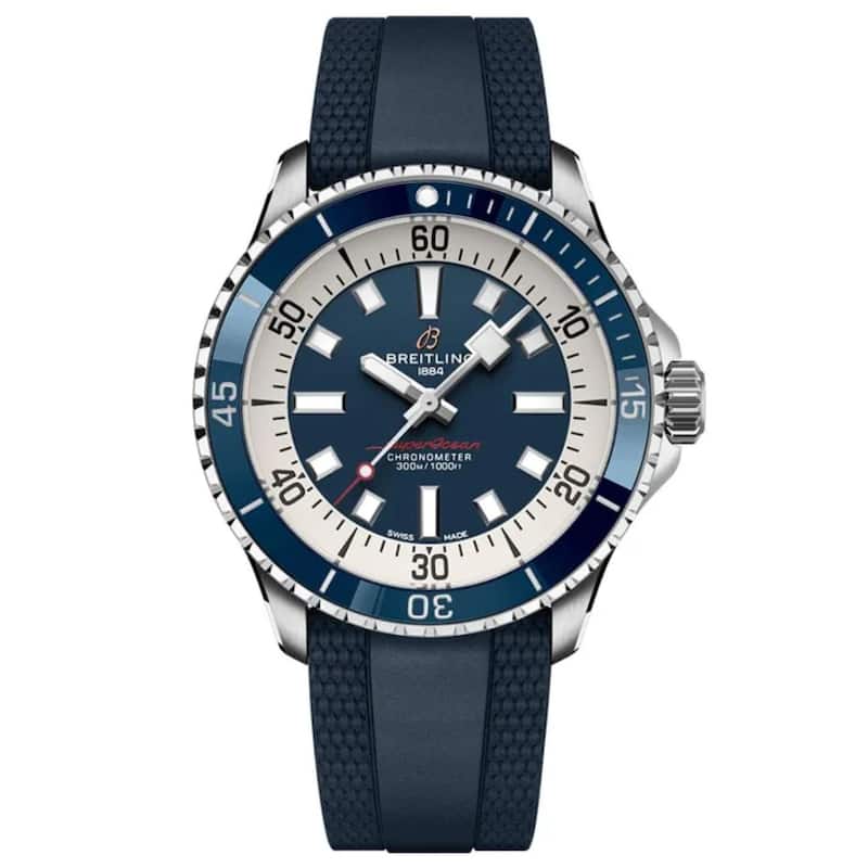 Breitling Men's SuperOcean Blue Dial Watch - A17375E71C1S1 - One Size