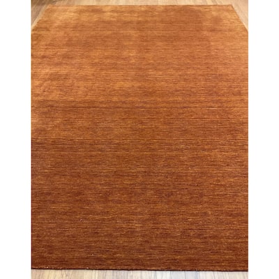 HERAT ORIENTAL Handmade 9' x 12' One-of-a-Kind Gabbeh Wool Rug - 9' x 12'