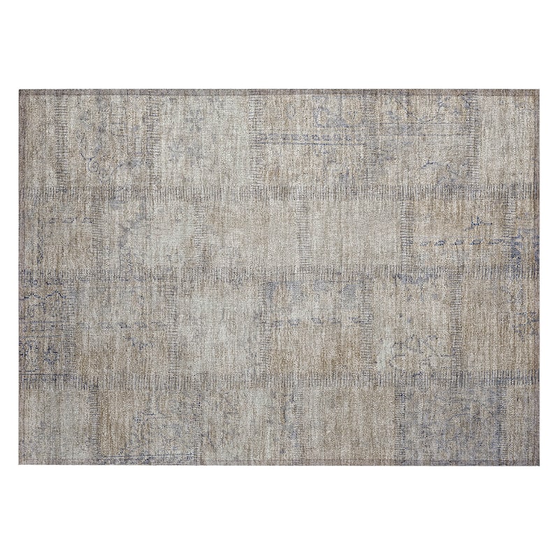 Machine Washable Indoor/ Outdoor Chantille Boho Traditional Rug