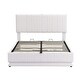 preview thumbnail 5 of 34, PU Leather Upholstered Platform Bed with Hydraulic Storage System,LED Light,Sockets and USB Ports