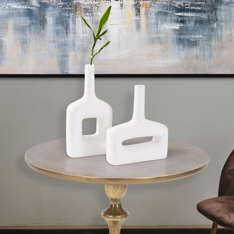 Aase Ceramic Vase- Set of 2