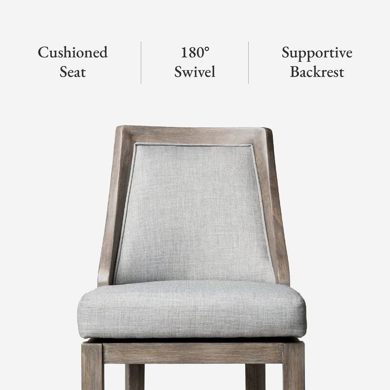 Maven Lane Vienna Swivel Kitchen Stool