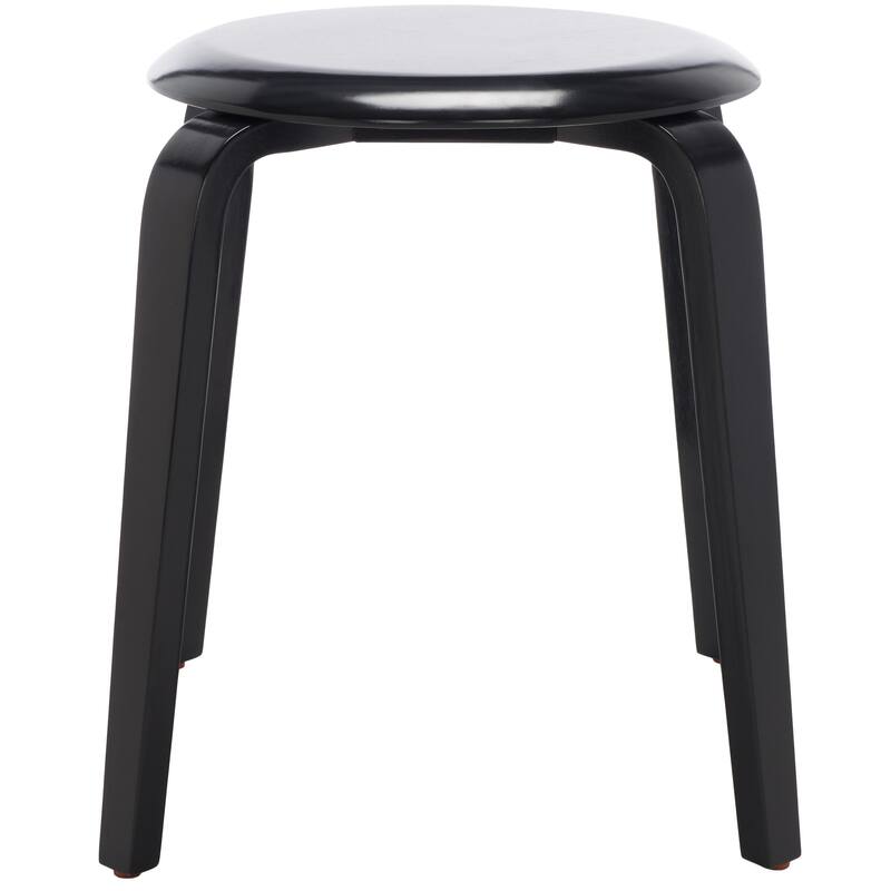 SAFAVIEH Nupur Stackable Stool - 22 In. W x 22 In. D x 18 In. H - 22Wx22Dx18H - Black