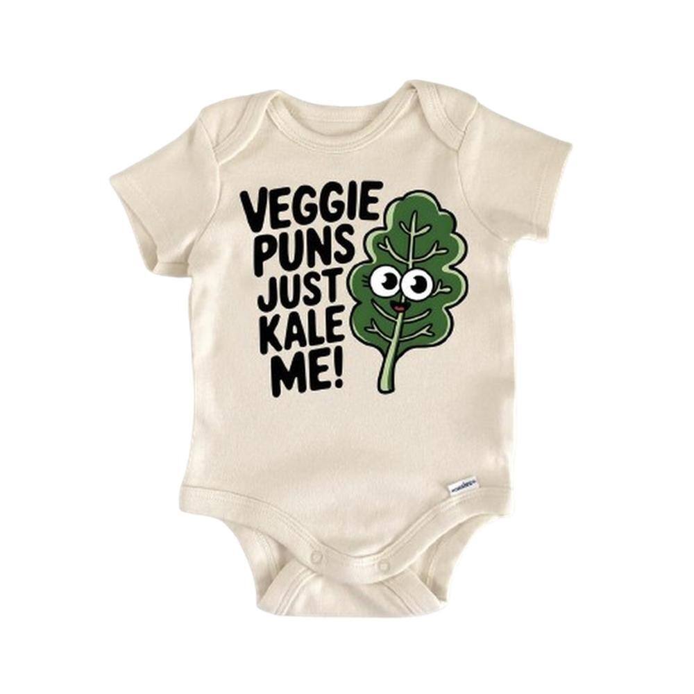 Kale Vegan Vegetable - Baby Boy Girl Clothes Infant Bodysuit Funny Cute Newborn