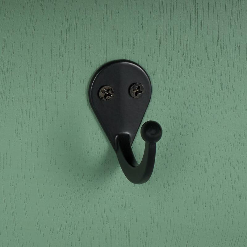 SAFAVIEH Home Haven 3 Hook Wall Rack - 19"W x 5"D x 26"H