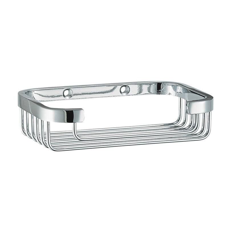 Tahiti Solid Brass Tub and Shower Small Basket in 3 finishes