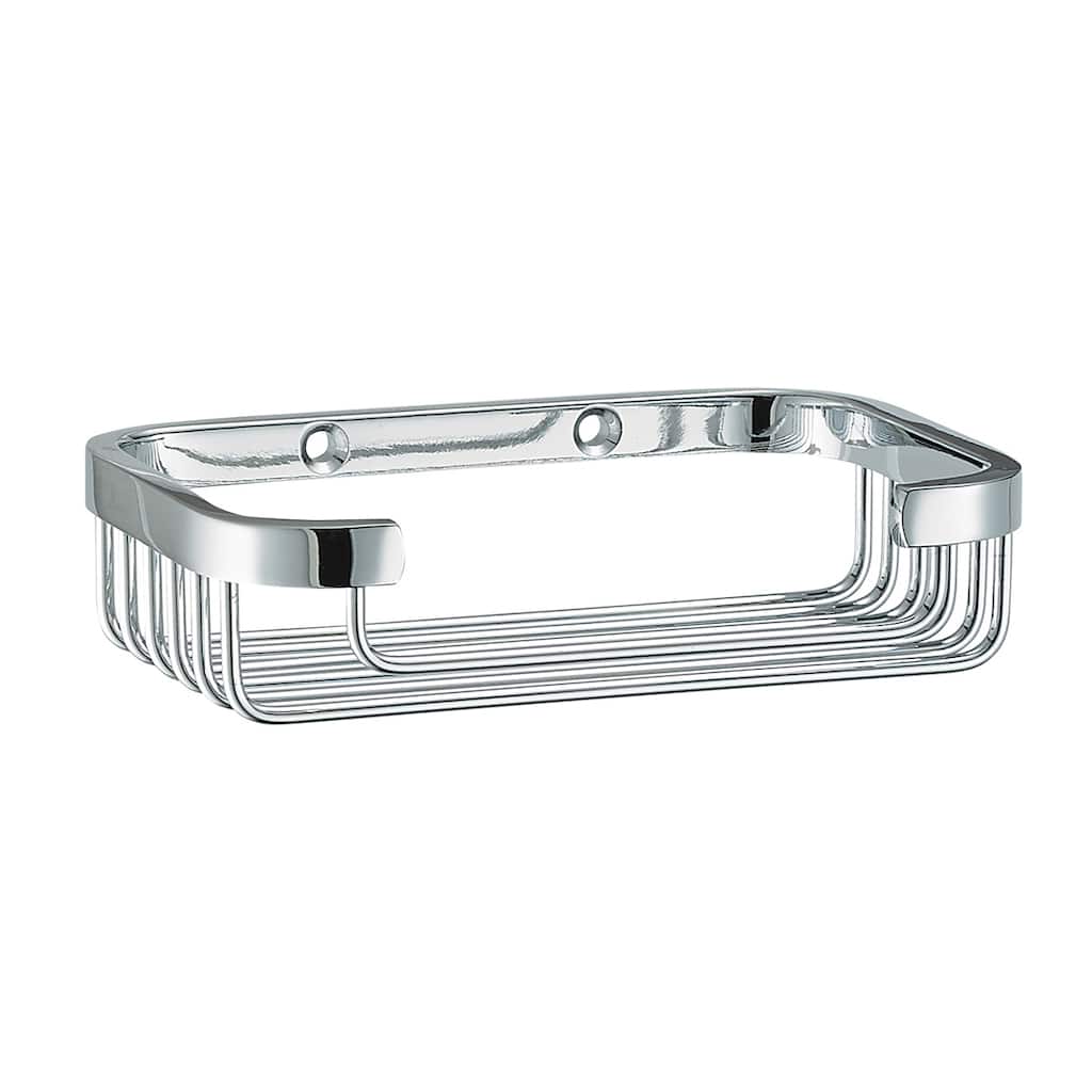 Tahiti Solid Brass Tub and Shower Small Basket in 3 finishes